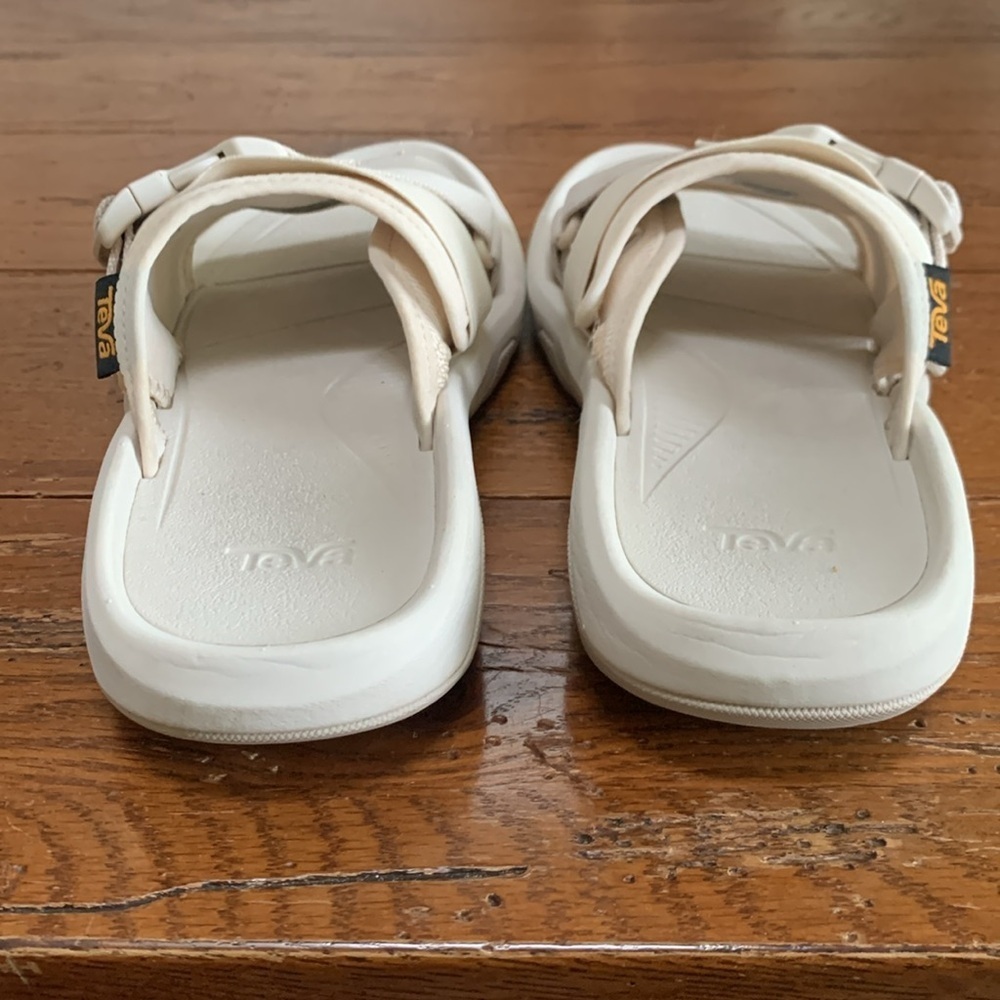 TEVA Hurricane Verge Slide Sandals Women’s Birch Ivory Slip-on Size 7 or 6 Men’s - Picture 9 of 11
